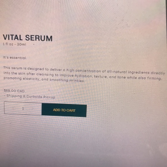 East 29th  serum vital - Picture 3 of 8